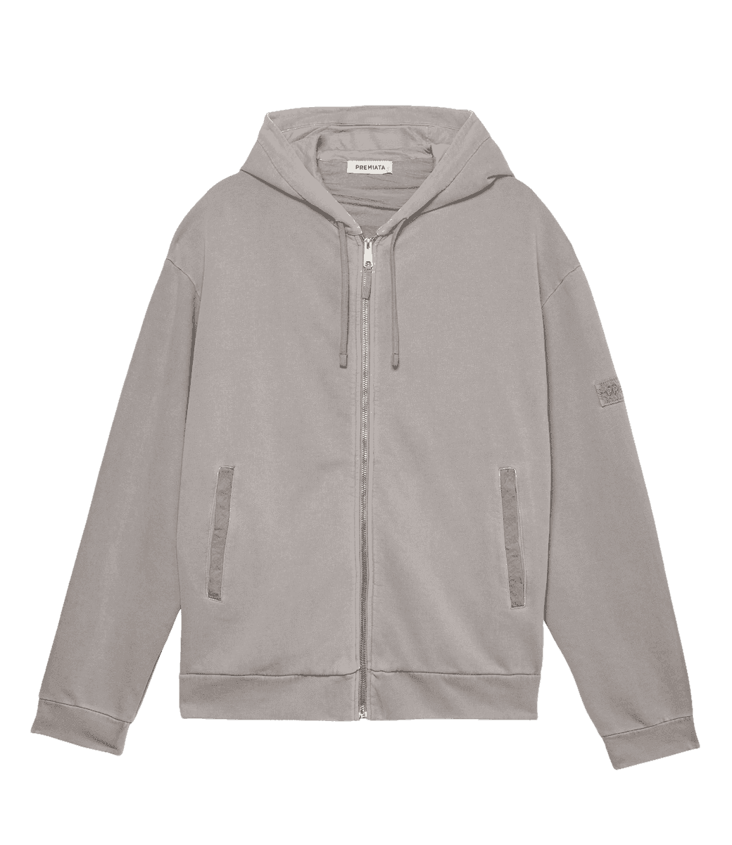 Dettaglio prodotto Felpa con cappuccio in cotone e nylon