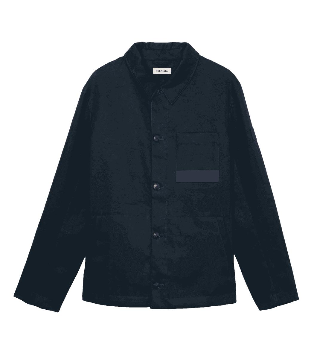 Dettaglio prodotto Giacca Camicia in gabardine di cotone